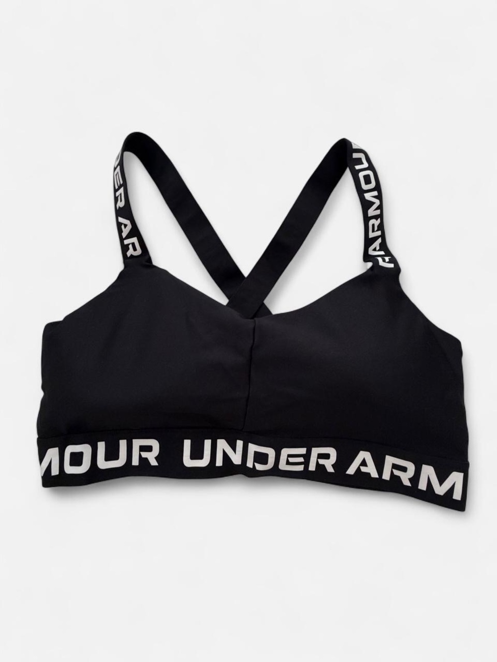 Under Armour Women's Black Logo Sports Bra